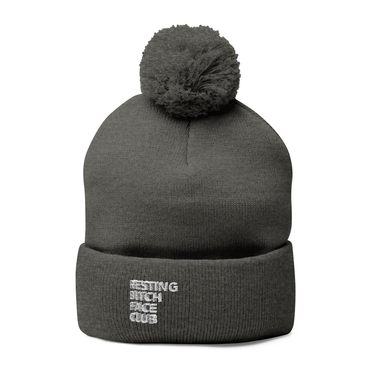 Cozy Pom-Pom Knit Cap
