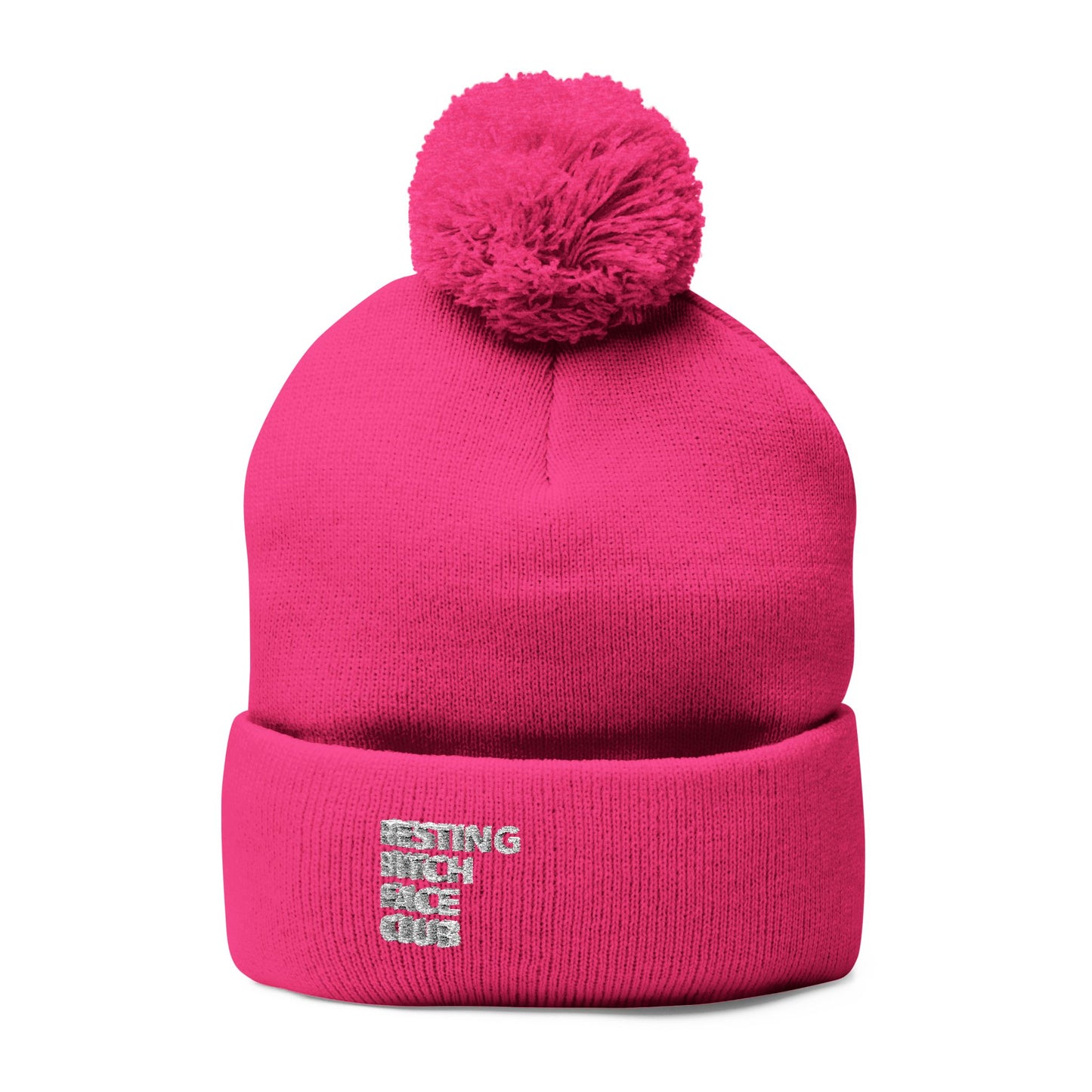 Cozy Pom-Pom Knit Cap