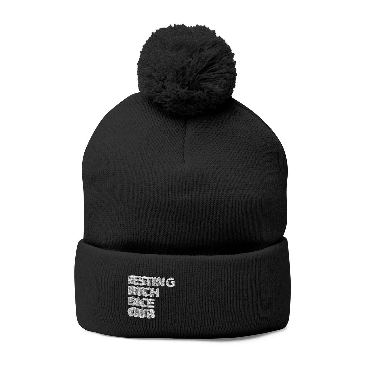 Cozy Pom-Pom Knit Cap