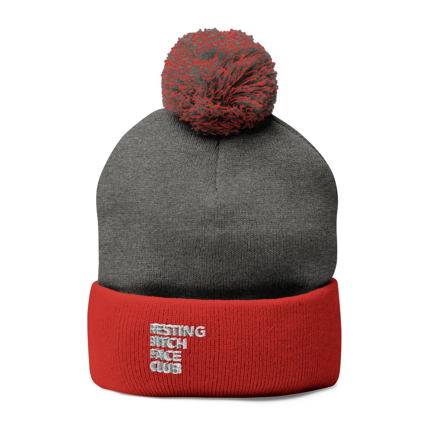 Cozy Pom-Pom Knit Cap