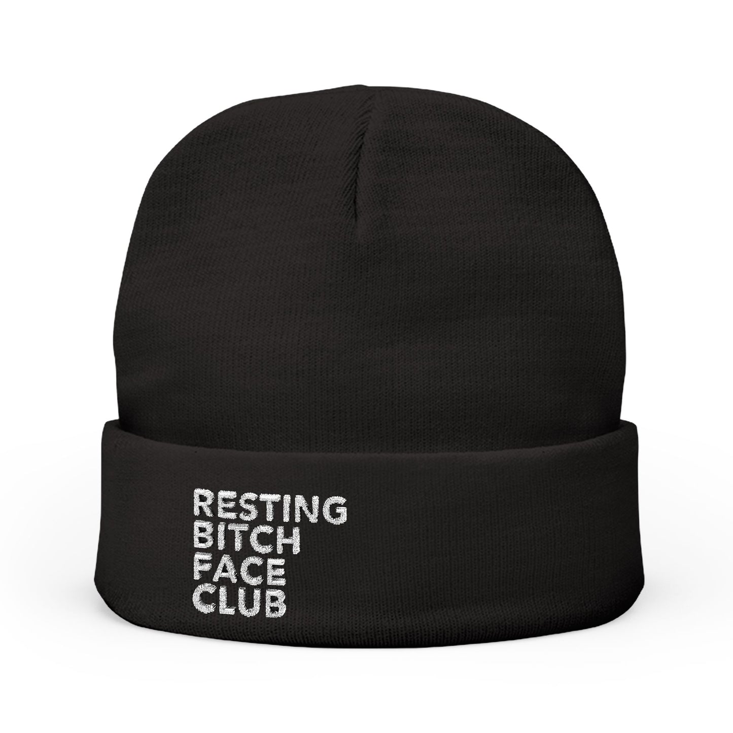 Knit Beanie (Embroidery)