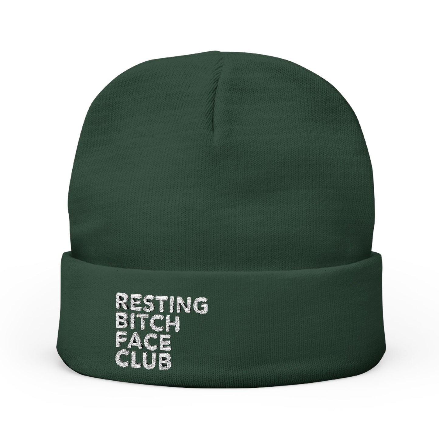 Knit Beanie (Embroidery)