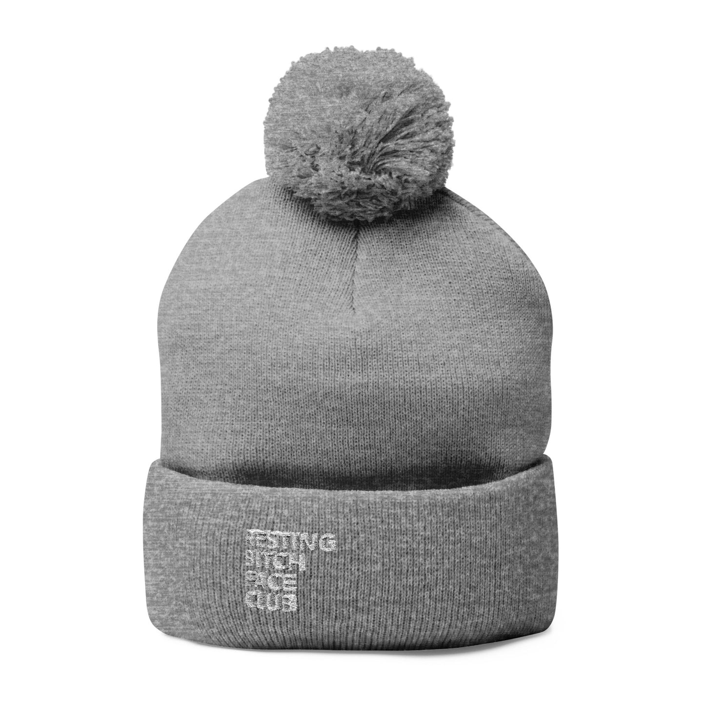 Cozy Pom-Pom Knit Cap