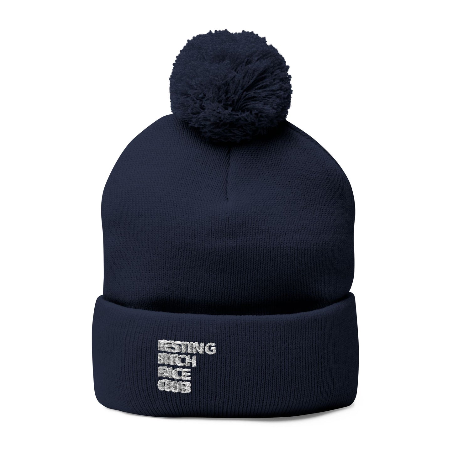 Cozy Pom-Pom Knit Cap