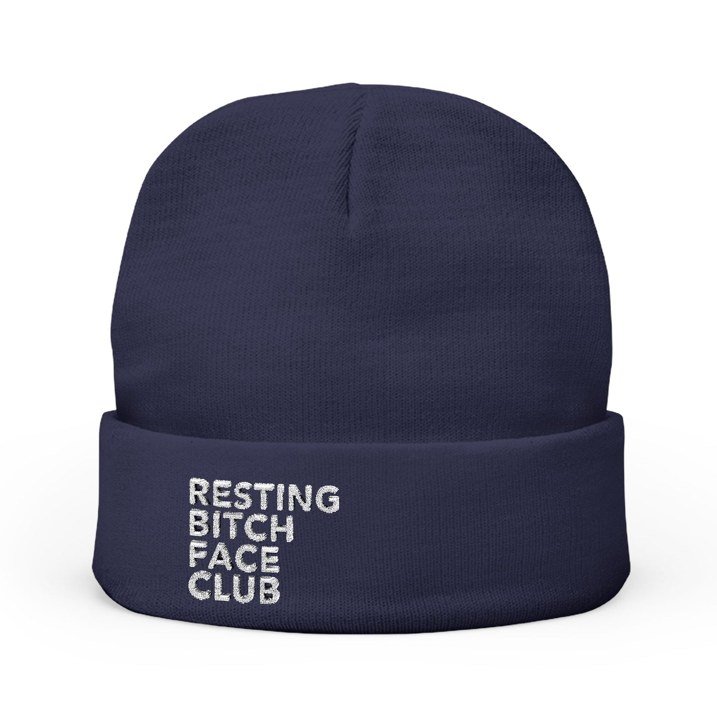 Knit Beanie (Embroidery)