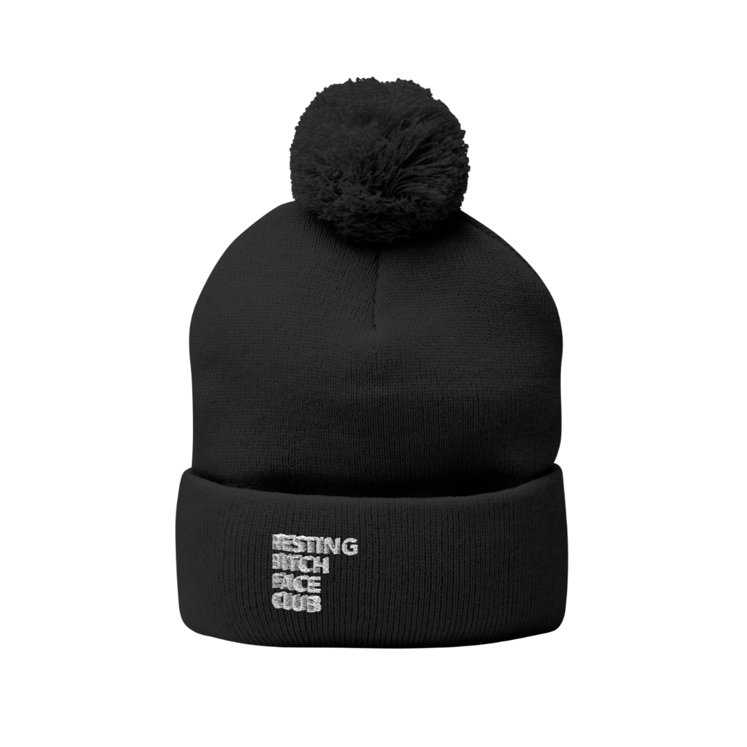 Cozy Pom-Pom Knit Cap